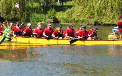 MarkOne Supporting the Himley Hall Dragon Boat Challenge!