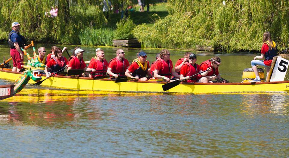 MarkOne Supporting the Himley Hall Dragon Boat Challenge!